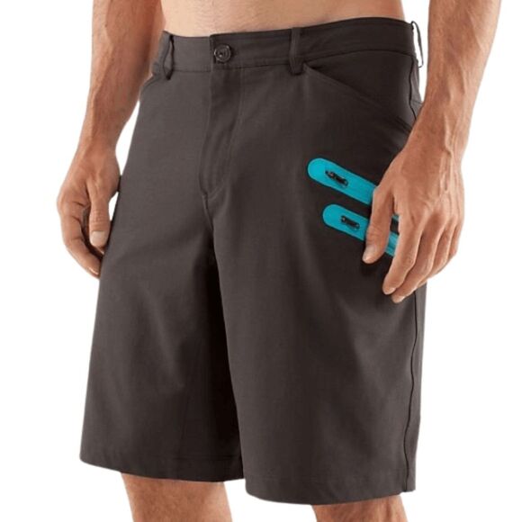 Lululemon Athletica Men's Cadence Commute Athletic Shorts Black Size 36 - Picture 1 of 8